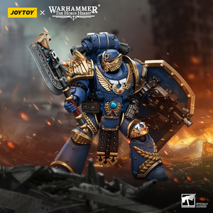 JOYTOY Warhammer Horus Heresy Ultramarines Suzerain1 Space Marine 1/18 Figura de Acción Coleccionable Modelo Oficial Auténtico - Product Image 6