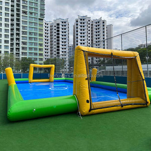 <span class=keywords><strong>Cancha</strong></span> <span class=keywords><strong>de</strong></span> Fútbol Inflable Portátil Negra y Roja para Juegos Deportivos, <span class=keywords><strong>Cancha</strong></span> <span class=keywords><strong>de</strong></span> Tenis Inflable para Adultos - Product Image 3