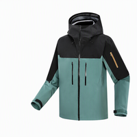 Veste de ski unisexe isolée, imperméable, coupe-vent, respirante, grande taille, à capuche, pour les sports de neige et les activités de plein air