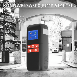 Démarreur portable KONNWEI <span class=keywords><strong>SA500</strong></span> avec mise à jour gratuite à vie, batterie externe noire, garantie de 3 ans pour ateliers de réparation automobile, garages et flottes - Product Image 2