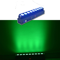 Luces de Discoteca a Batería de 9x18w, Luz de Escenario RGBWAUV 6en1, Cabeza Móvil DMX, Luces LED Inalámbricas para Bodas