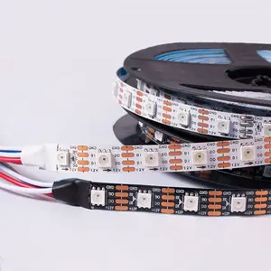 WS2815 12V built-in IC breakpoint resume 5050RGB full color single point single control led strip