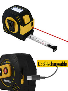Laser Rangefinder 80Mレーザーデジタルテープ測定2-in-1 Laser Laser Rangefinderリチウム電池充電式 - Product Image 3