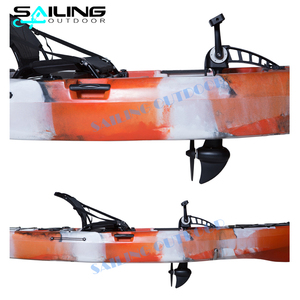Pédales automatiques <span class=keywords><strong>de</strong></span> <span class=keywords><strong>Kayak</strong></span>, pêche ou eau, 13 pieds, mains libres, bateau, nouveauté - Product Image 3
