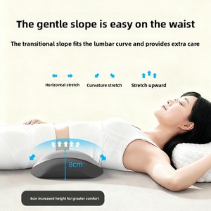 Almohada de Soporte Lumbar para Mujeres Embarazadas con Relleno de Espuma Viscoelástica, Diseño Protector para Discos Lumbares y Columna Vertebral, Soporte Lumbar Delgado - Product Image 3