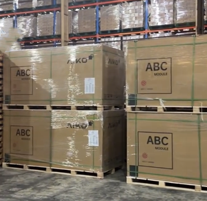 Aiko <span class=keywords><strong>2N</strong></span> ดาวฤกษ์ + 78แผงโซลาร์เซลล์แบบสองหน้า770W 780W 790W 800วัตต์805W โมดูลแก้วคู่พร้อม <span class=keywords><strong>N</strong></span>-Type ABC - Product Image 2