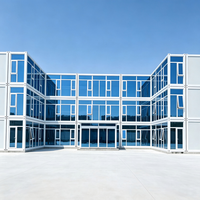 Matériaux de construction préfabriqués modulaires mobiles en acier détachables anti-corrosion pour entrepôts et maisons conteneurs