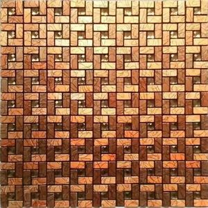 Wholesale 300*300 mm Gold Glass Bathroom Finger Mosaic <strong>Tiles</strong> Brown Yellow Kitchen Backsplash Swimming Pool <strong>Tiles</strong> <strong>3x3</strong> Inches - Product Image 6