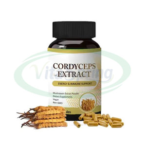 ยาเม็ด Cordyceps sinensis สารสกัดจากเห็ดยาเม็ดอาหารเสริมอาหารเสริม500มก. - Product Image 1