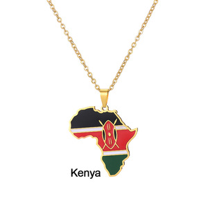 Collar <span class=keywords><strong>de</strong></span> cadena <span class=keywords><strong>de</strong></span> oro Popular para hombre, collar <span class=keywords><strong>de</strong></span> acero inoxidable <span class=keywords><strong>de</strong></span> colores, colgante con <span class=keywords><strong>mapa</strong></span> <span class=keywords><strong>de</strong></span> <span class=keywords><strong>África</strong></span>, novedad <span class=keywords><strong>de</strong></span> <span class=keywords><strong>2022</strong></span> - Product Image 3