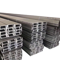 Suministro Directo de Fábrica, Dimensiones Estructurales C8X11.5 UPN200 UPN220 UPN380, Perfil en U de Acero Galvanizado, Marca Hongzhi