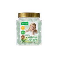 Bombes de bain aux huiles essentielles naturelles de marque privée 30g, soin des pieds, biologiques, au lys frais, boules effervescentes pour bain moussant, coffret cadeau, relaxation spa