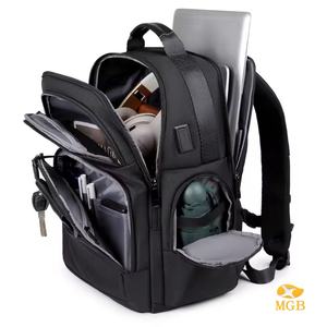 <span class=keywords><strong>Sac</strong></span> <span class=keywords><strong>à</strong></span> <span class=keywords><strong>dos</strong></span> pour ordinateur portable d'affaires USB, nouvelle innovation, en polyester, pour hommes, tendance, pour le travail quotidien, l'université, petite taille, fermeture éclair - Product Image 6