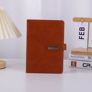 Cuaderno A5 de PU con Tapa Dura, Hebilla Magnética de Alta Calidad, Grueso, Diario Escolar, Personalizable con Logotipo Empresarial, Regalo Empresarial - Product Image 2