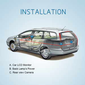 車両360 AVMシステムパノラマカーカメラFord Ranger Everest 2012-2024 <span class=keywords><strong>Dynamic</strong></span> Trajectory Decoder SL A3 for SYNC3 - Product Image 5