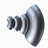 Coude en aluminium ASTM 7A04, DN150 SCH20, 60 degrés, raccord de tuyauterie avec surface peinte pour les pipelines industriels côtiers américains