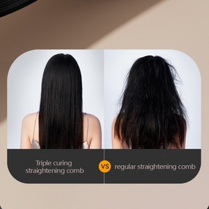 Mini Plancha Portátil PTC de Doble Uso, Cepillo Alisador Inalámbrico con Carga Rápida, Nuevo Peine Calentador para el Cabello - Product Image 4