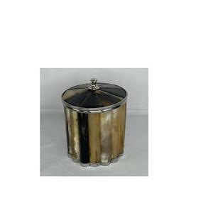 Bone Inlay <b>Ice</b> <b>Bucket</b> Wine Accessories Horns and Inlay <b>Lid</b> Wine <b>Ice</b> <b>Bucket</b> Wine Stainless Steel Knobs <b>Ice</b> <b>Bucket</b> - Product Image 2