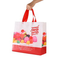 Vente d'usine : Sacs non tissés écologiques laminés, sacs non tissés imprimés en couleur, sacs réutilisables en PP tissé