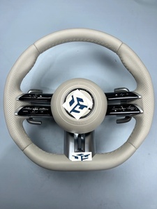 Volant en fibre de carbone LED noir piano personnalisé, style amélioré, pour Mercedes-Benz Classe A/B/C/E/G/S, CL, GL, <span class=keywords><strong>SL</strong></span>, <span class=keywords><strong>AMG</strong></span> GT - Product Image 5