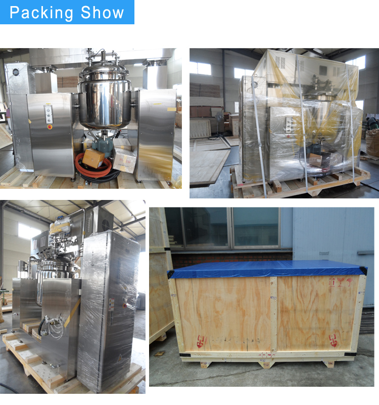 Body Care Face Care Cosmetic Eye Cream Mud Mask Emulsion Making Machine Vacuum Homogenizer Emulsifier Mixer