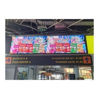 Écran publicitaire LED pour affichage mural LED P3 en intérieur, panneau d'affichage publicitaire en intérieur, écran LED