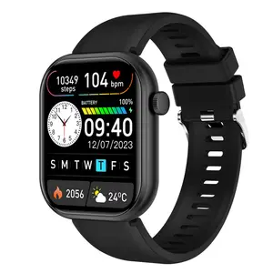 2,01 pantalla táctil impermeable moda Fitness Tracker Reloj inteligente moda deporte reloj inteligente