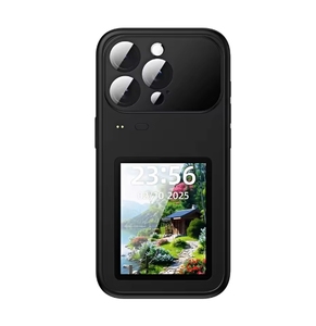 เคสโทรศัพท์อัจฉริยะ AI NFC สุดหรูสำหรับ <span class=keywords><strong>iPhone</strong></span> 17/16/15/<span class=keywords><strong>14</strong></span> <span class=keywords><strong>Pro</strong></span> <span class=keywords><strong>Max</strong></span> พร้อมหน้าจอสีรวมอุปกรณ์ป้องกันหน้าจอ - Product Image 1