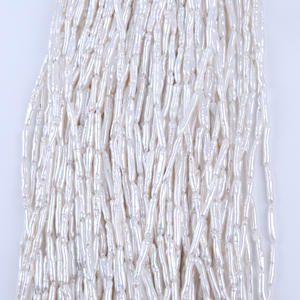 Perles de Pipa Baroques en Forme de Bouton d'Eau Douce Naturelle, Trou Droit, Cure-Dents, Accessoires de Bijoux DIY, Produit Semi-Fini d'Usine - Product Image 5