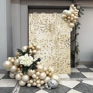 Backdrop Dinding Glitter untuk Pesta Ulang Tahun dan Pernikahan & Dekorasi Latar Foto Payet untuk Acara Wisuda - Product Image 5