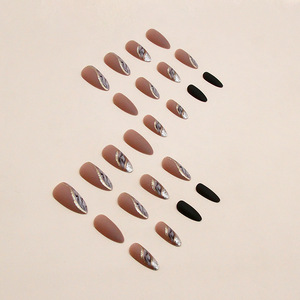 <span class=keywords><strong>Precio</strong></span> al por mayor de lujo estilo francés <span class=keywords><strong>uñas</strong></span> arte acrílico puntiagudo <span class=keywords><strong>uñas</strong></span> artificiales <span class=keywords><strong>uñas</strong></span> postizas 24 Uds prensa en las <span class=keywords><strong>uñas</strong></span> - Product Image 2