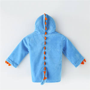 Toalla <span class=keywords><strong>de</strong></span> baño <span class=keywords><strong>de</strong></span> alta calidad para bebé, albornoz <span class=keywords><strong>de</strong></span> algodón orgánico <span class=keywords><strong>de</strong></span> bambú <span class=keywords><strong>de</strong></span> terciopelo, toalla con capucha para bebé con orejas <span class=keywords><strong>de</strong></span> Animal lindo infantil - Product Image 4