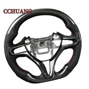 <span class=keywords><strong>พวงมาลัย</strong></span>คาร์บอนไฟเบอร์ที่ขายดีเหมาะสำหรับ Fido Civic Accord รุ่นที่สองของ Honda รุ่นที่8 - Product Image 2