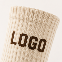 Chaussettes de yoga et de pilates en coton pour femmes, antidérapantes, logo personnalisé, OEM, vente en gros