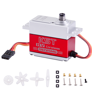 KST DS725MG HV dijital çekirdeksiz Servo 18KG programlanabilir Metal DİŞLİ Motor 550 700 sınıf döngüsel RC helikopter uçak Drone için - Product Image 4