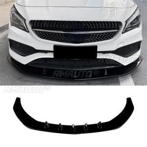 <b>For</b> Mercedes Benz CLA Class C117 2016-2019 AMG <b>Car</b> Front Bumper Lip Splitter <b>Diffuser</b> Body Kit 3PCS Bumper Guard Protector Cover - Product Image 2
