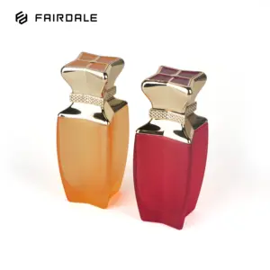 Fairdale yeni tasarım özelleştirmek ambalaj 50ml 80ml 100ml cam dolum boş parfüm şişesi