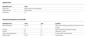 PHILIPS Xitanium 75W 0.7-2.0A 54V SR 230V G2 แหล่งจ่ายไฟแยกอิสระแรงดันต่ำประสิทธิภาพสูงสำหรับไฟ LED พลาสติก - Product Image 6