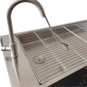 Mesa de Preparación Quirúrgica Veterinaria de Acero Inoxidable, Duradera, para Clínicas Veterinarias, Mesa de Examen y Tratamiento - Product Image 2