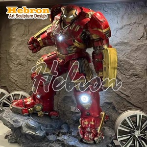 Venta al por Mayor de Fábrica: Estatua de Iron Man de Tamaño Real en Fibra de Vidrio y Resina para Decoración de Interiores, Escultura de <span class=keywords><strong>Hulk</strong></span> Buster en Tamaño <span class=keywords><strong>1</strong></span>/2 - Product Image 1