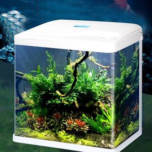 Mini <span class=keywords><strong>aquarium</strong></span> carré 3 en 1 en verre avec lumière LED - Product Image 5