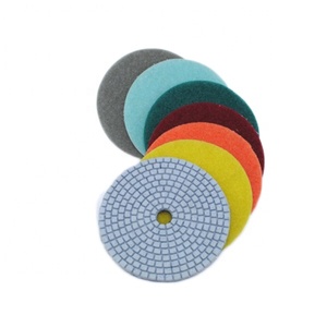 Disco Lucidante a Umido per Granito Bianco, 6 Pollici, 7 Fasi, Murat 150 mm, Disco Flessibile in Resina Diamantata - Product Image 2
