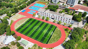 INOLP mejor precio pista de correr permeable al aire patio de recreo personalizado - Product Image 4