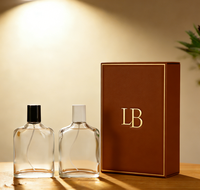 Botol Parfum Kaca Bentuk Tidak Beraturan 100ml Portabel Grosir dengan Logo