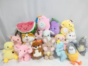 Lovely Claw Machine Custom Plush Toy For Children Gift Cute Cartoon Little Cat Plush Toys