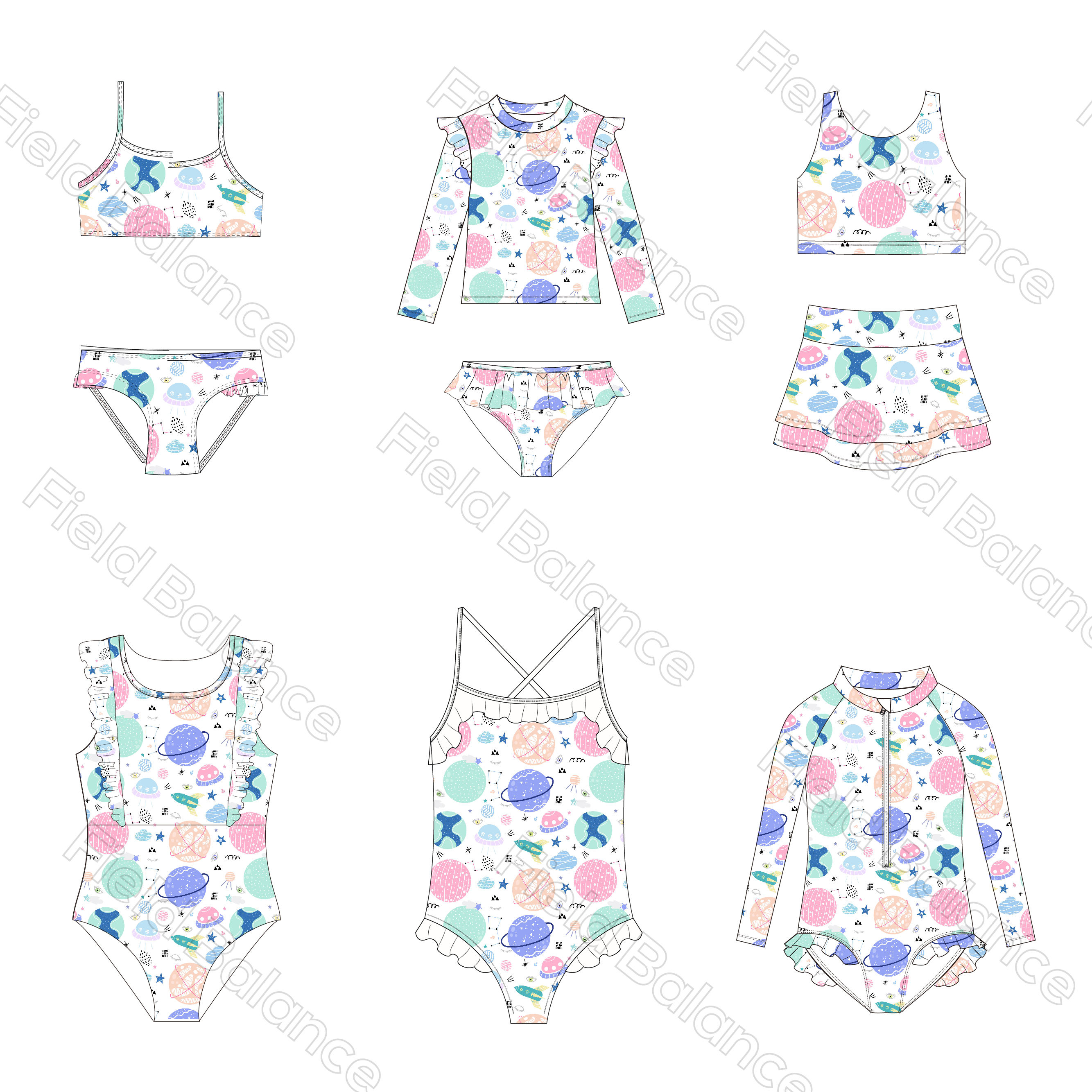 Inter Neonato Costume Da Bagno Neonato Manica Lunga Haokaini Rash Guard Anguria A Strisce Con