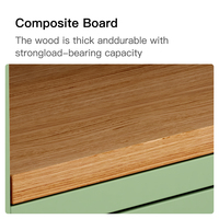 Armoire de rangement en acier de haute qualité pour usage domestique porte en filet de salon casiers en bois en métal avec tiroir Design peu encombrant