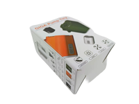 Boîtes d'emballage électroniques blanches écologiques réutilisables en gros |   Boîtes personnalisées avec logo, bronzage, matériaux recyclés pour un usage portable
