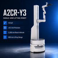 Boîte de vitesses de moteur de robot humanoïde en alliage/métal personnalisable AC220V, pompe à roulement PLC YY-A2CR-Y3 310W pour robots d'automatisation industrielle
