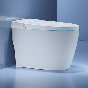 Toilette domestique en céramique grand diamètre silencieux économie d'eau Super Vortex <span class=keywords><strong>Siphon</strong></span> siège chauffage télécommande petite taille - Product Image 1